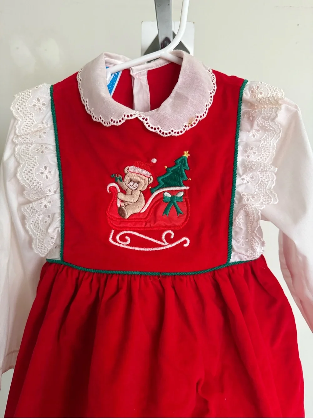 Vintage Toddle Tyke Christmas Dress